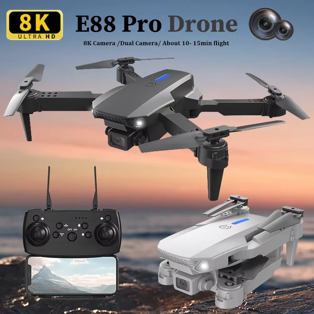 2025 E88 Professionelle HD 4K  – Eachine Drone E58 Bewertung und Preis